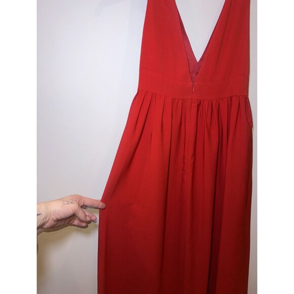 Jill Jill Stuart Red Evening Gown Size 4 - Picture 7 of 8